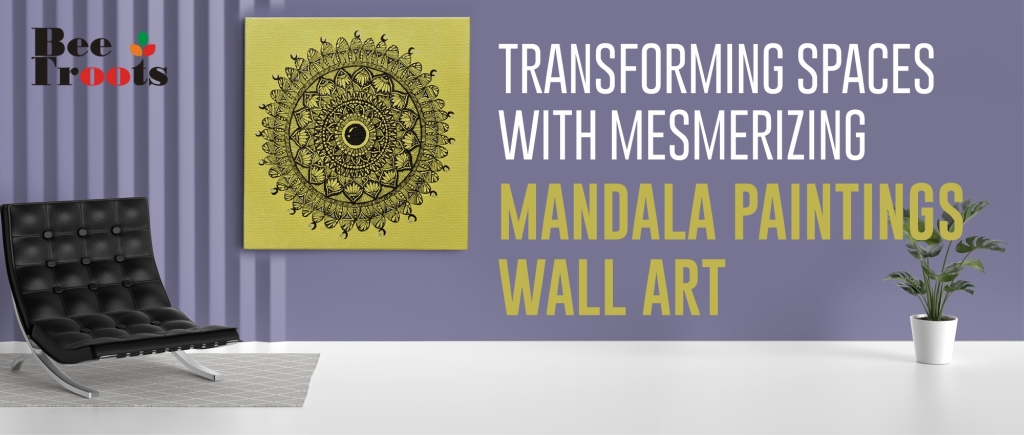 How to transform spaces with mandala paintings wall art